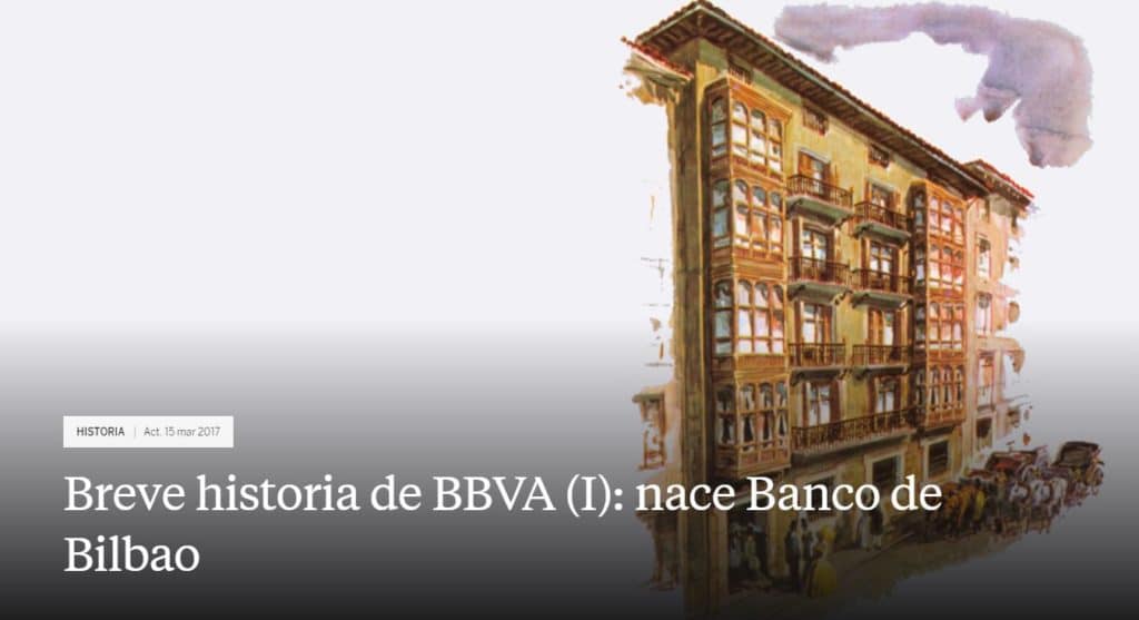 Historia del BBVA