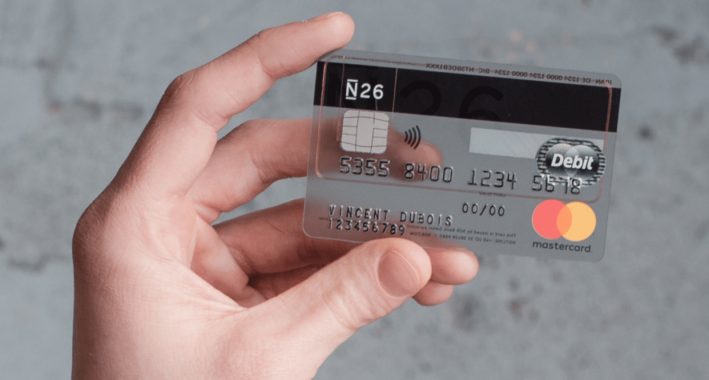 Tarjeta de débito N26