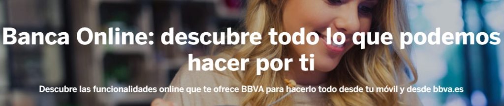BBVA Online y App móvil BBVA
