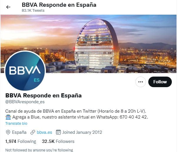 En la cuenta de Twitter puedes preguntar sobre canales de atención para problemas específicos o contactar un asesor.