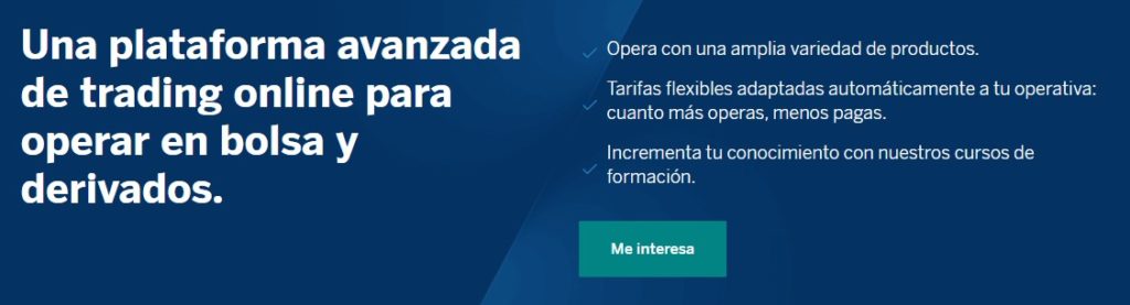 Características de BBVA Trader