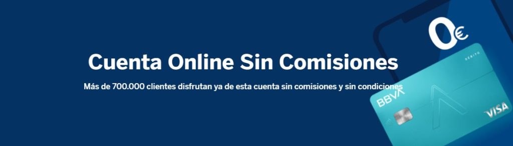 Cuenta Online Sin Comisiones BBVA
