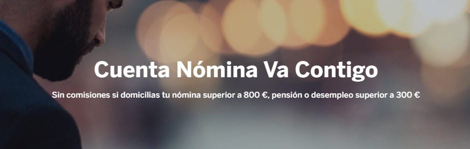 Comisiones BBVA: Cuentas