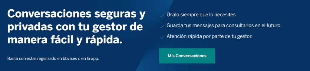 Ventajas del servicio Gestor Contigo de BBVA.