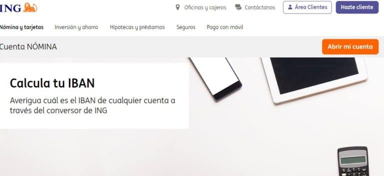 Cuál es el IBAN de ING: Banco 1465