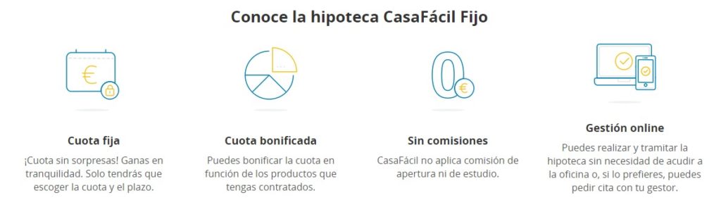 Hipoteca CasaFácil Fijo CaixaBank