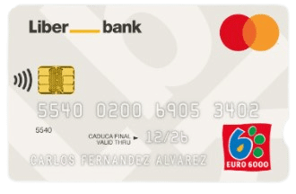 Tarjeta de débito Mastercard Liberbank