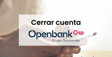 cerrar una cuenta openbank