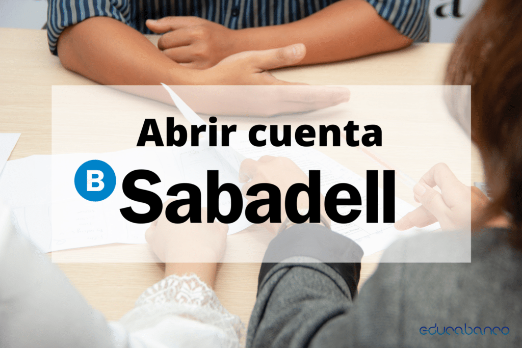 Abrir una cuenta Sabadell