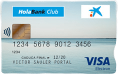 Tarjeta Visa HolaBank de CaixaBank