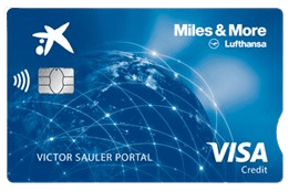 Tarjeta Visa Classic Miles & More de CaixaBank