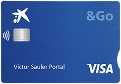 Tarjeta Visa &Go de CaixaBank